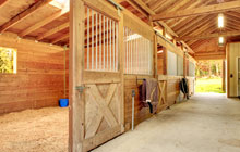 Stobs Castle stable construction leads
